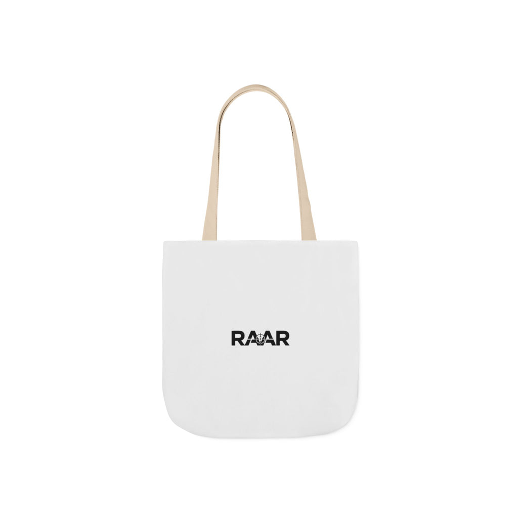 Canvas Tote Bag — Minimal 'RAAR' Logo Cotton Shopper