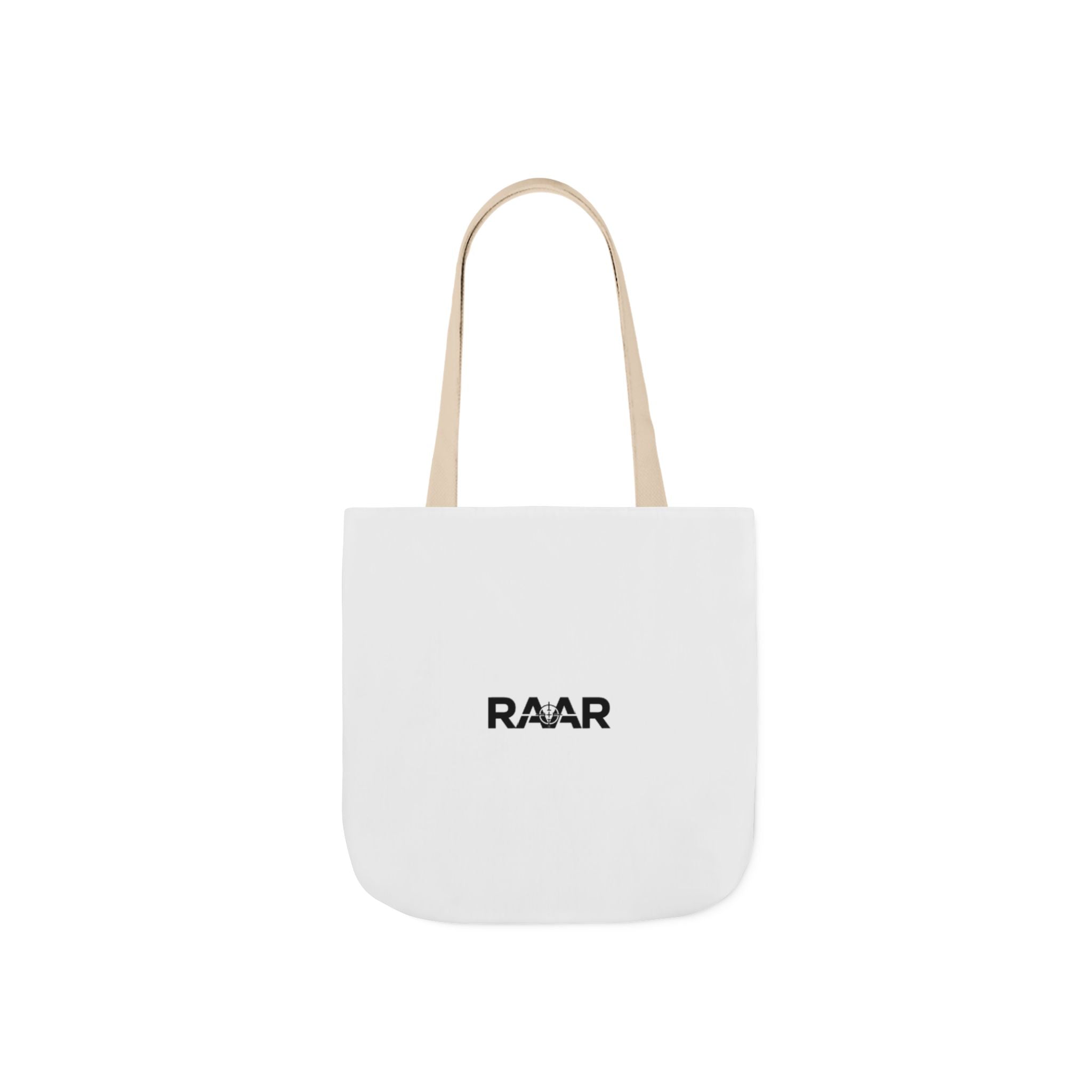 Canvas Tote Bag — Minimal 'RAAR' Logo Cotton Shopper