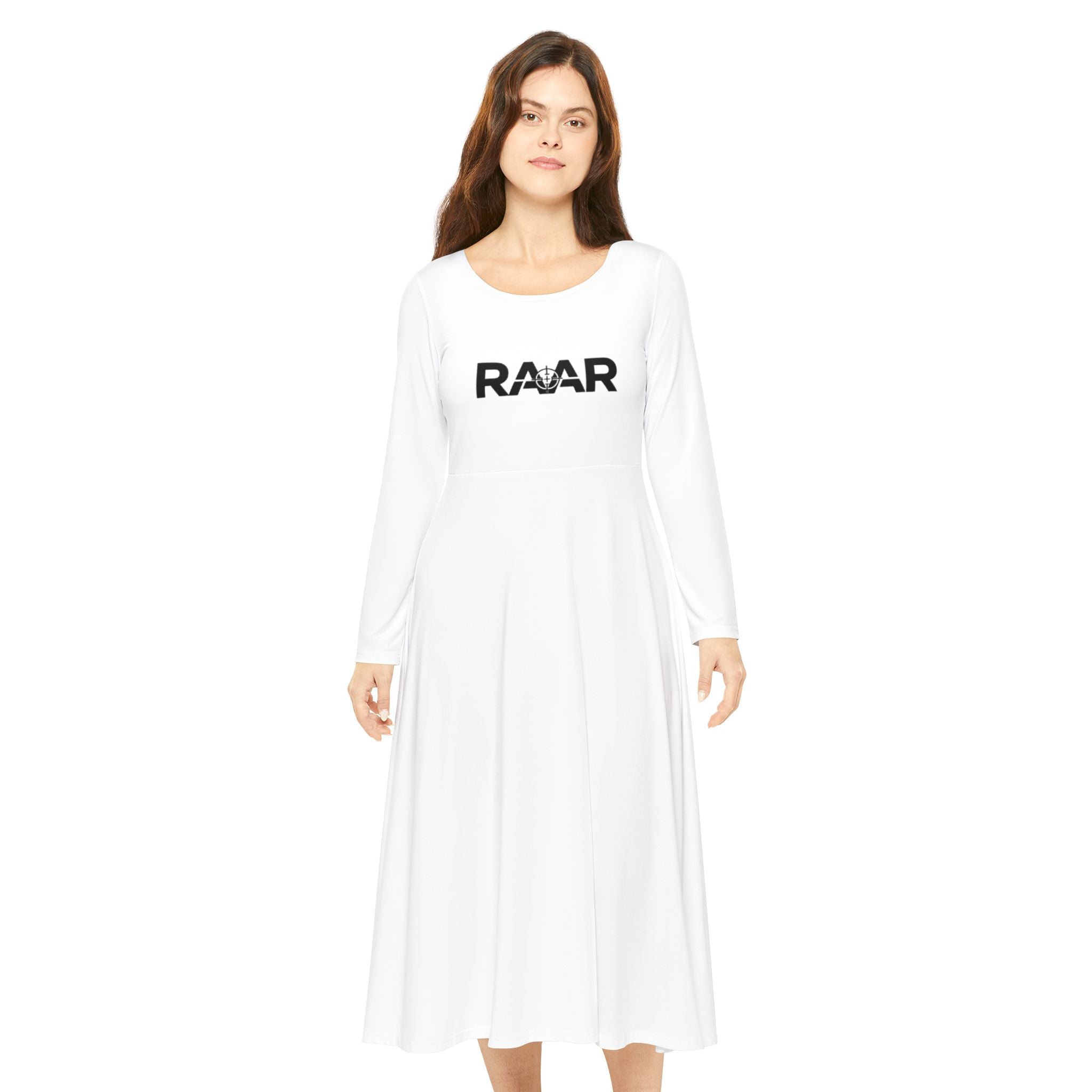 RAAR Long Sleeve Dance Dress — Women’s Flared Performance Dress