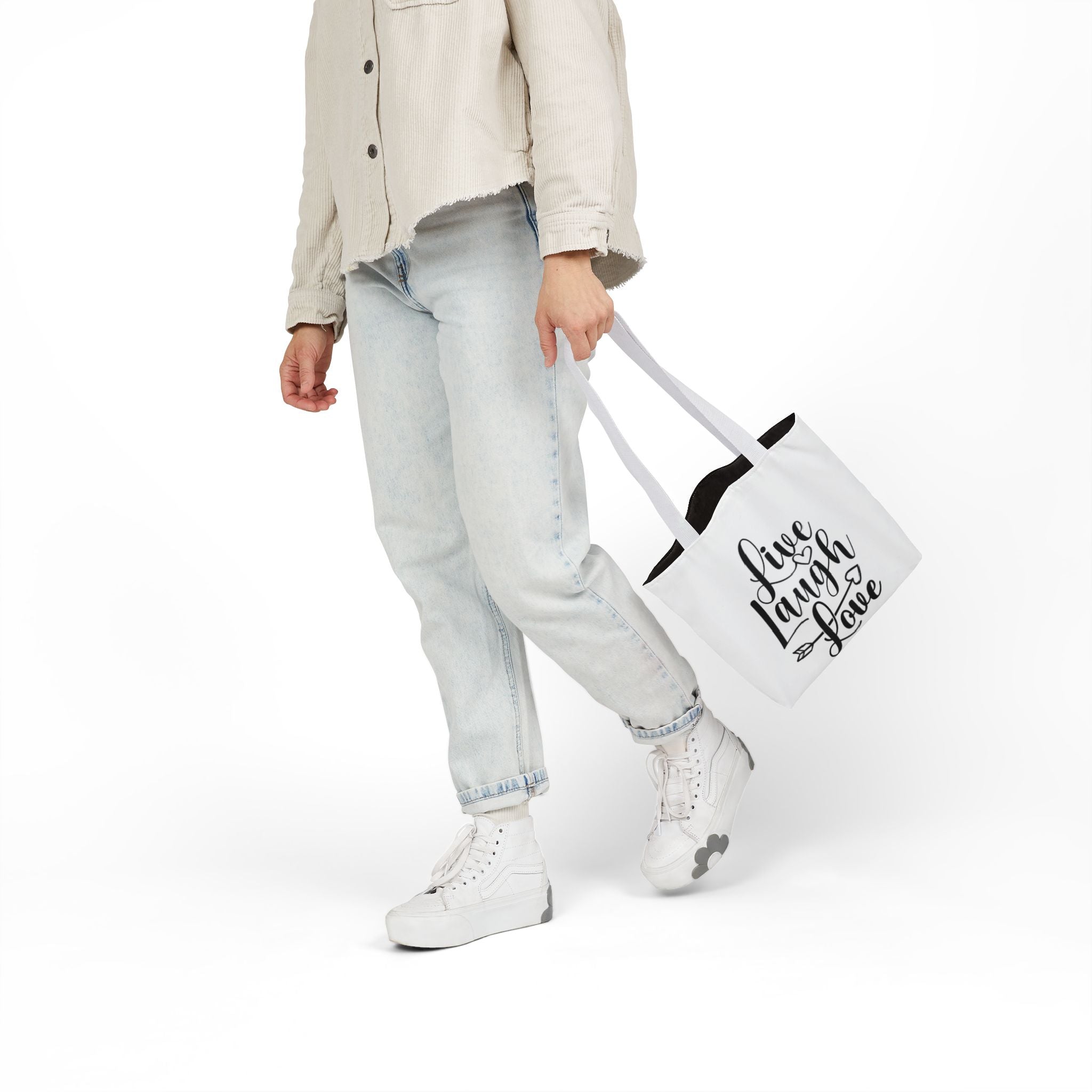 Canvas Tote Bag — Minimal 'RAAR' Logo Cotton Shopper