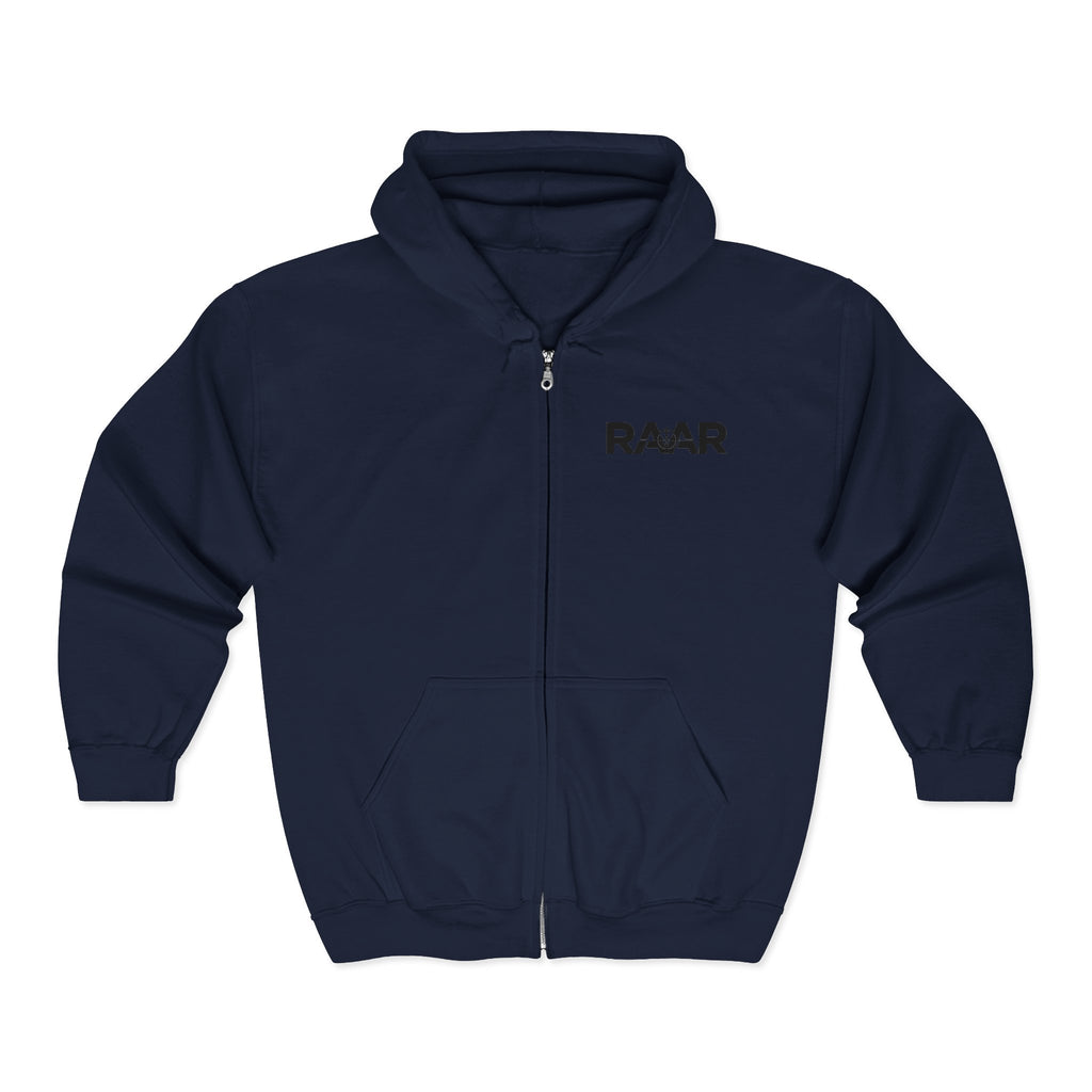 RAAR women Full-Zip Hoodie — Classic Comfort Zip-Up Sweatshirt