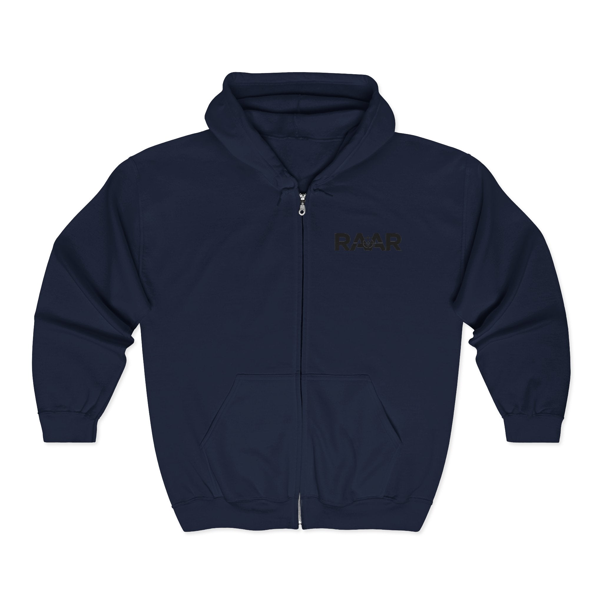 RAAR women Full-Zip Hoodie — Classic Comfort Zip-Up Sweatshirt