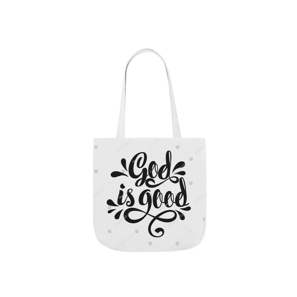GOD is GOOD Canvas Tote Bag — Inspirational Religious Scripture Tote