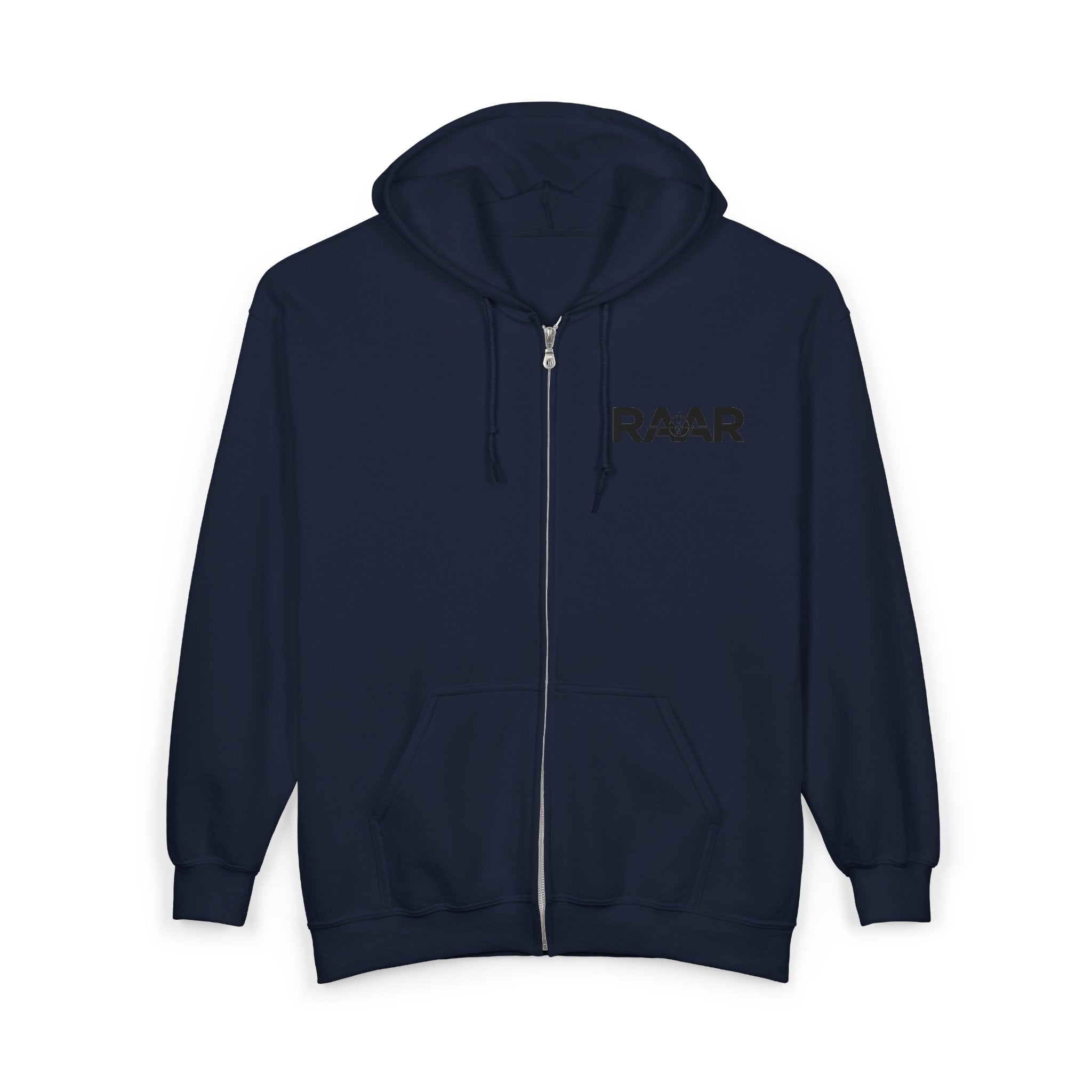 RAAR women Full-Zip Hoodie — Classic Comfort Zip-Up Sweatshirt