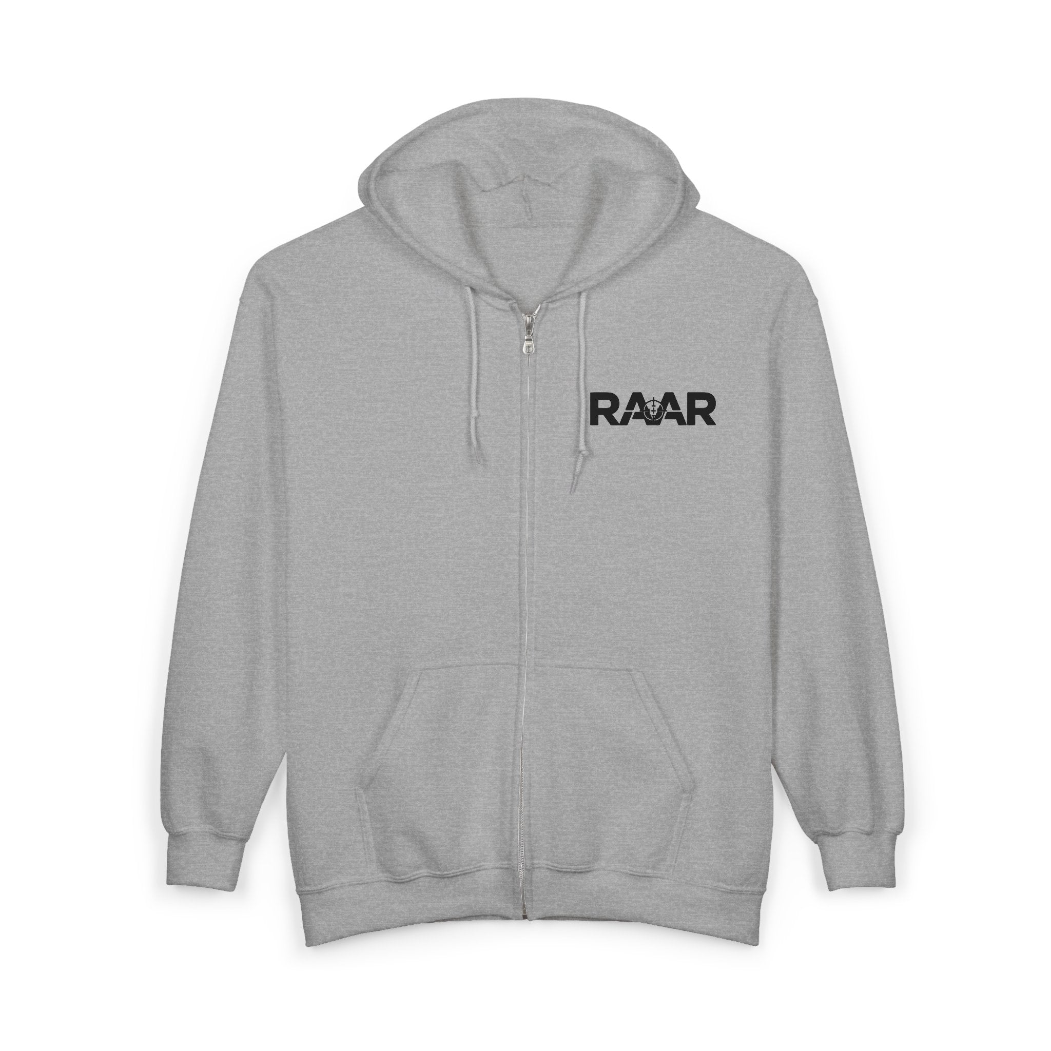 RAAR women Full-Zip Hoodie — Classic Comfort Zip-Up Sweatshirt