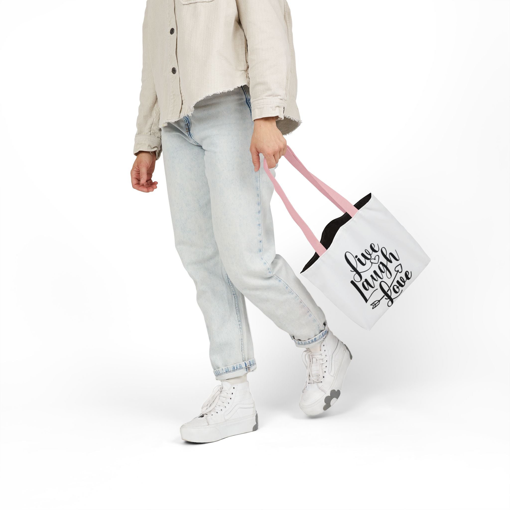 Canvas Tote Bag — Minimal 'RAAR' Logo Cotton Shopper