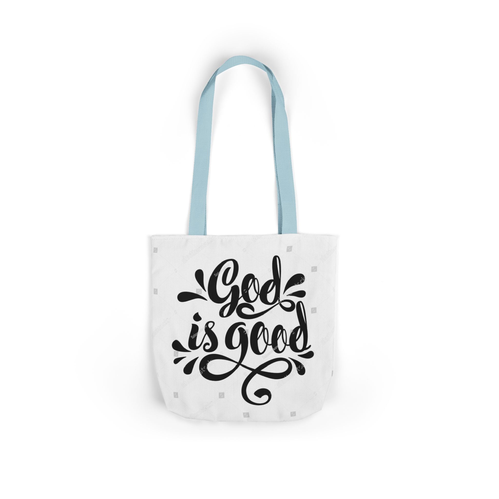 GOD is GOOD Canvas Tote Bag — Inspirational Religious Scripture Tote