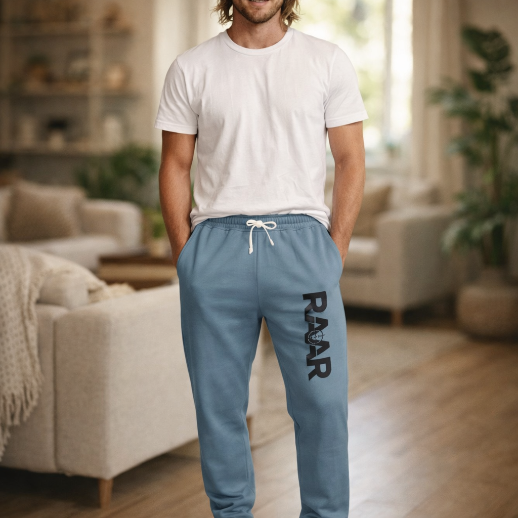 RAAR Joggers Sweatpants — Comfortable Fleece for Walking, Jogging & Gym