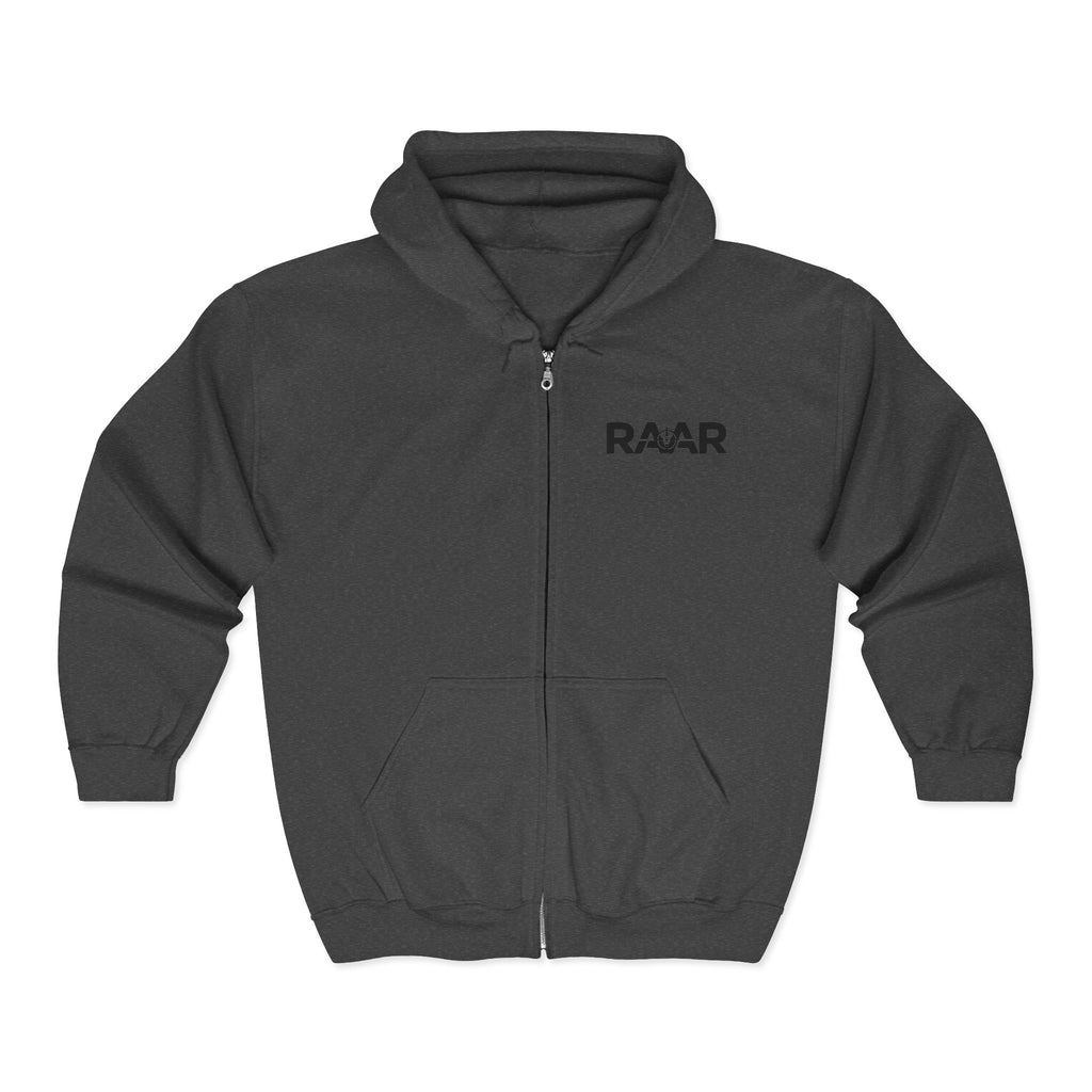 RAAR women Full-Zip Hoodie — Classic Comfort Zip-Up Sweatshirt