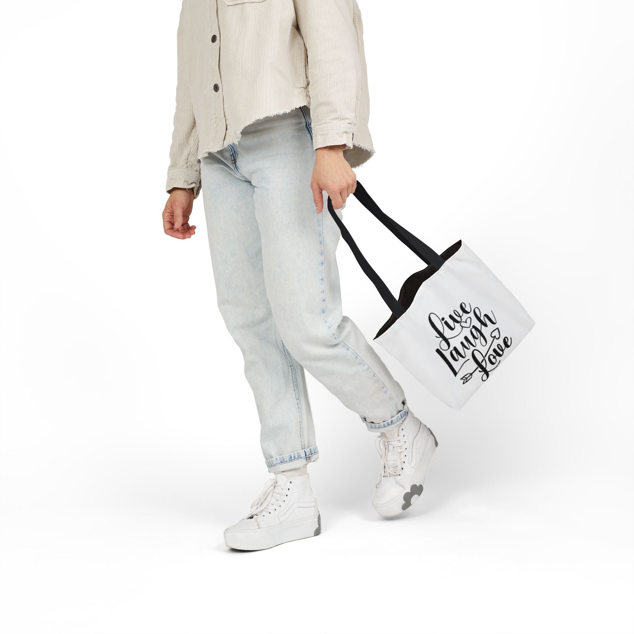 Canvas Tote Bag — Minimal 'RAAR' Logo Cotton Shopper