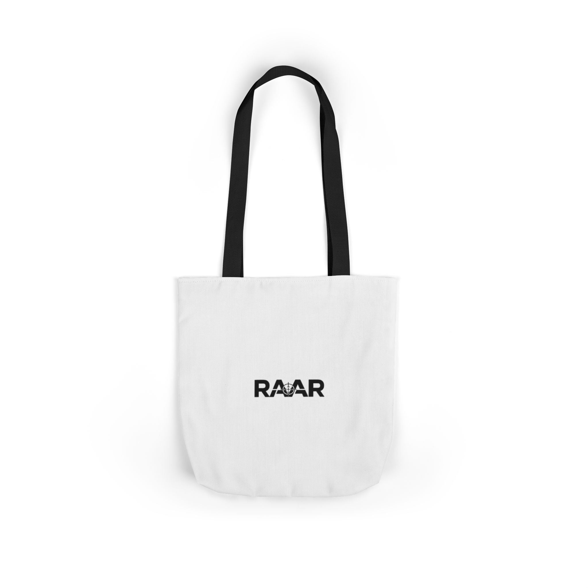 Canvas Tote Bag — Minimal 'RAAR' Logo Cotton Shopper