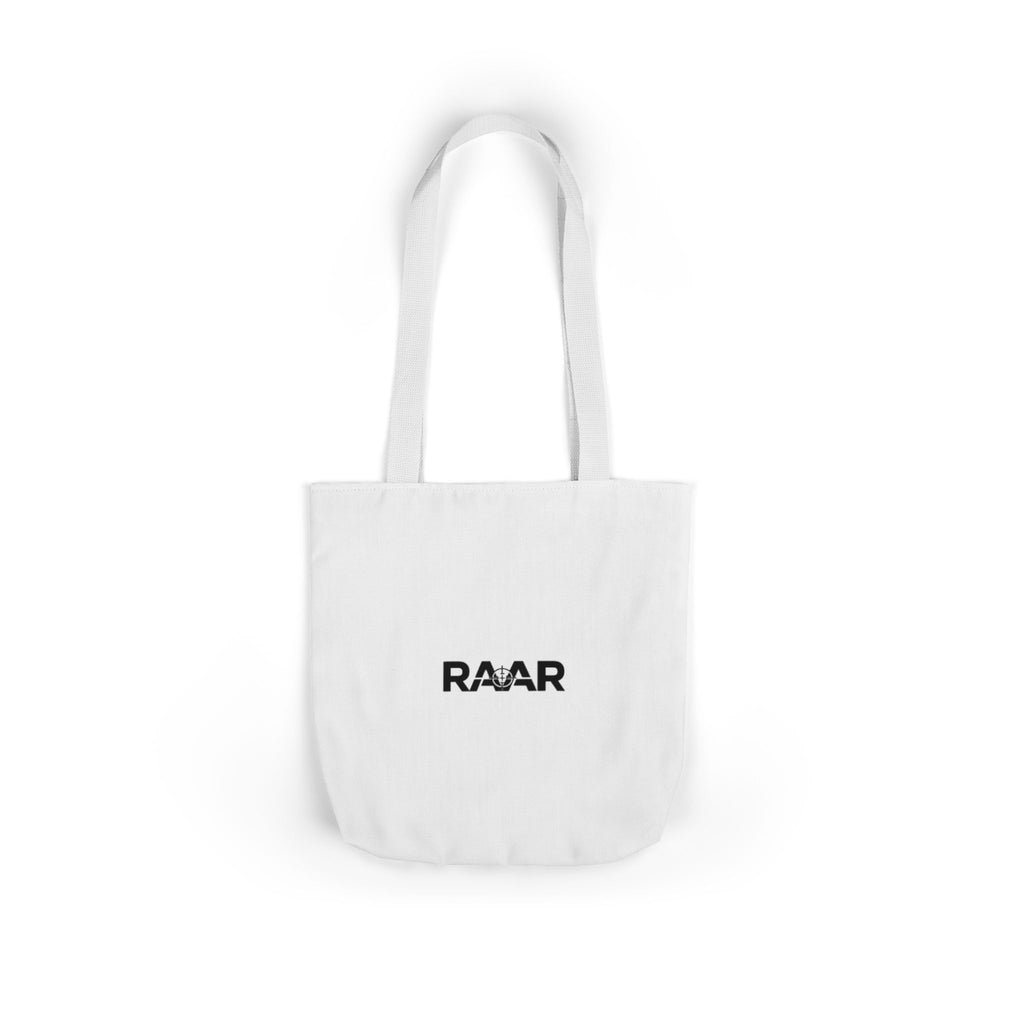 Canvas Tote Bag — Minimal 'RAAR' Logo Cotton Shopper