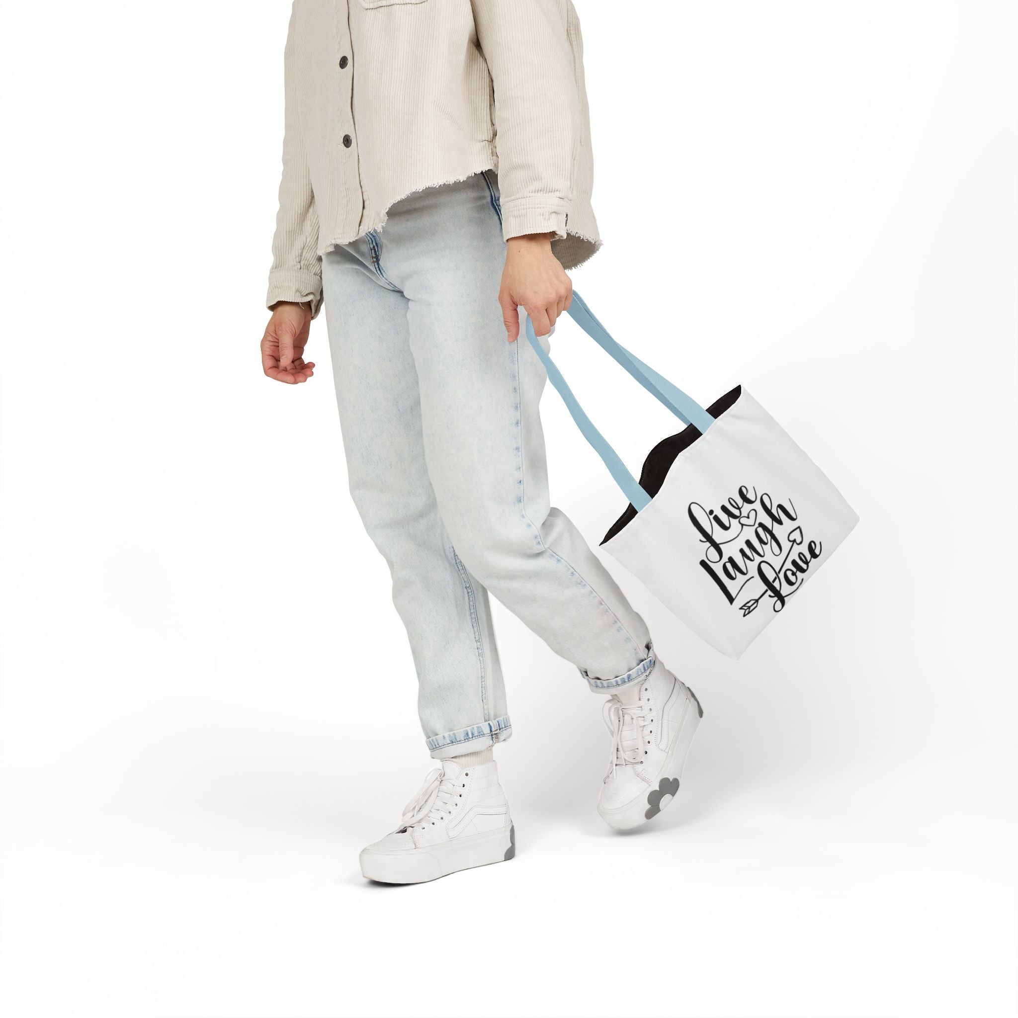 Canvas Tote Bag — Minimal 'RAAR' Logo Cotton Shopper