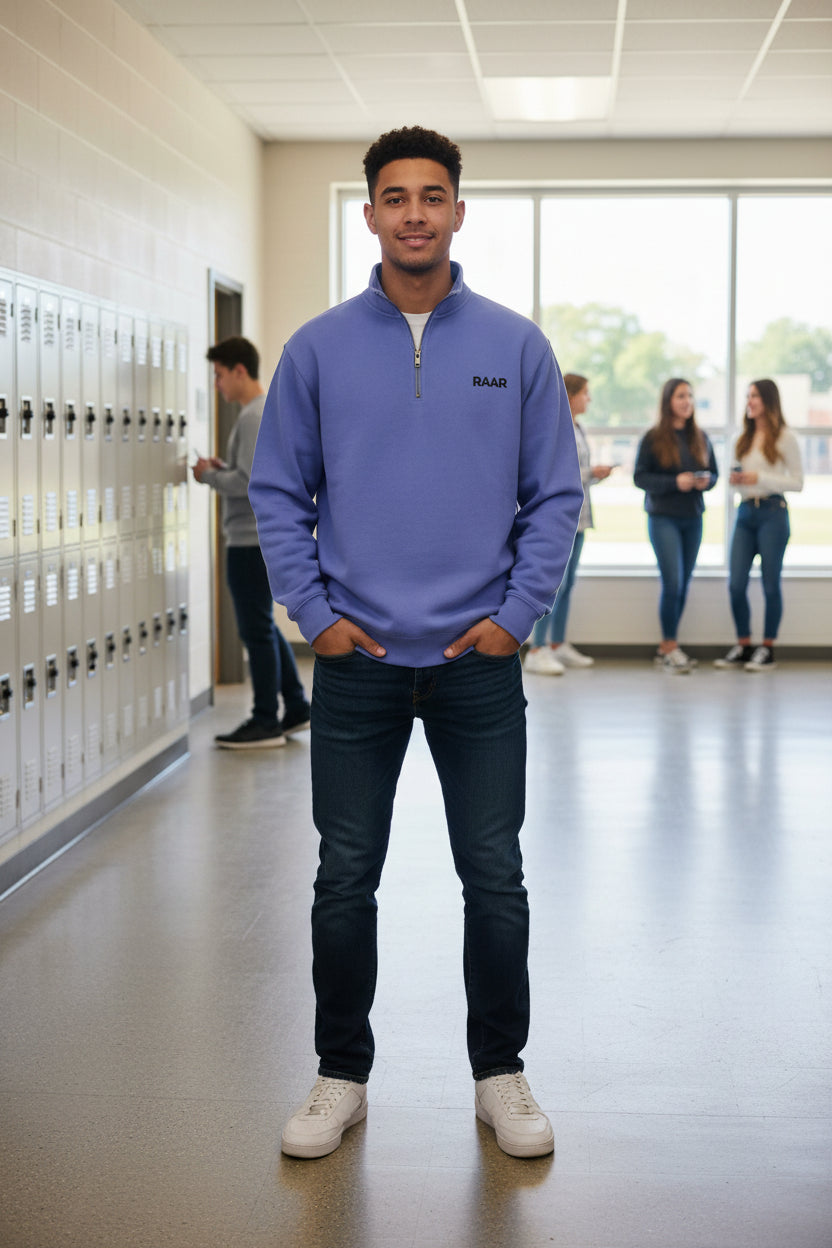 RAAR Quarter-Zip Sweatshirt Pullover -men
