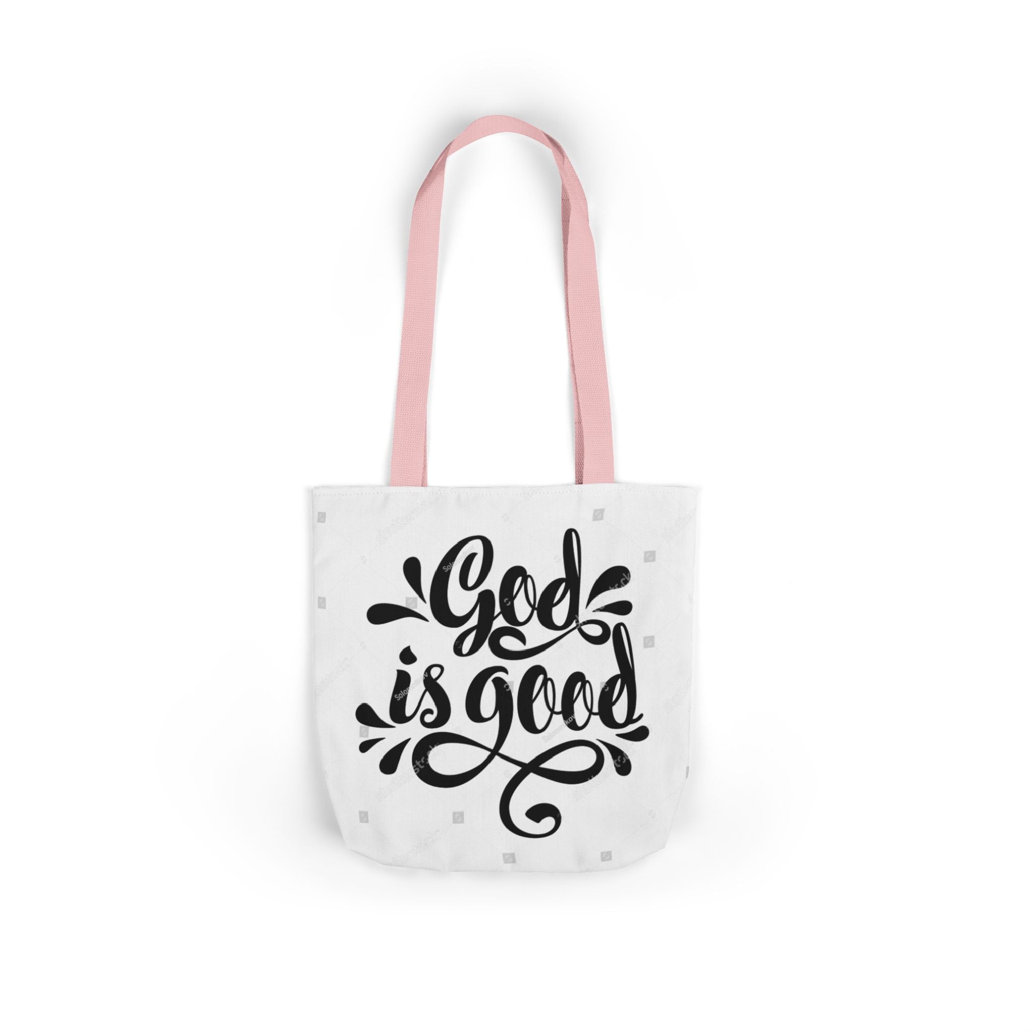 GOD is GOOD Canvas Tote Bag — Inspirational Religious Scripture Tote