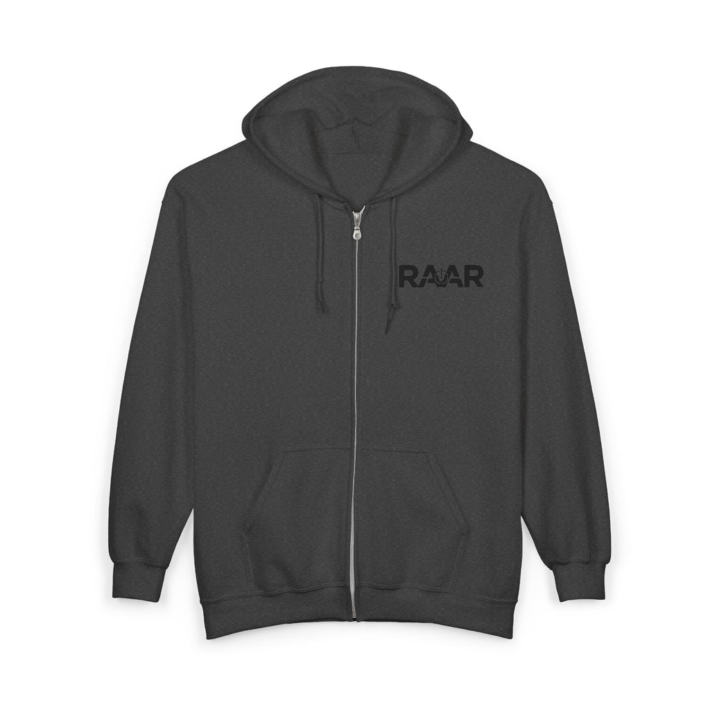 RAAR women Full-Zip Hoodie — Classic Comfort Zip-Up Sweatshirt