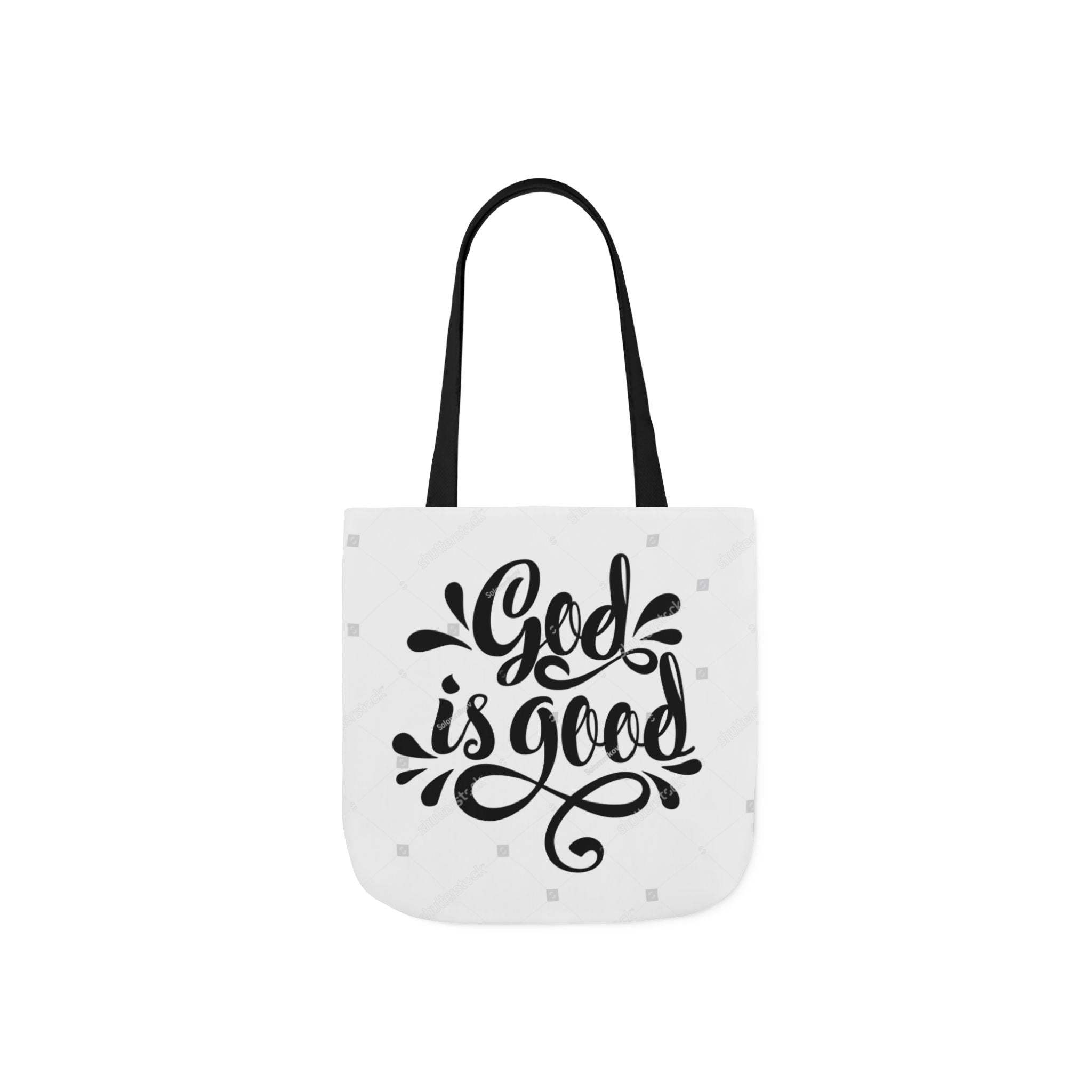 GOD is GOOD Canvas Tote Bag — Inspirational Religious Scripture Tote