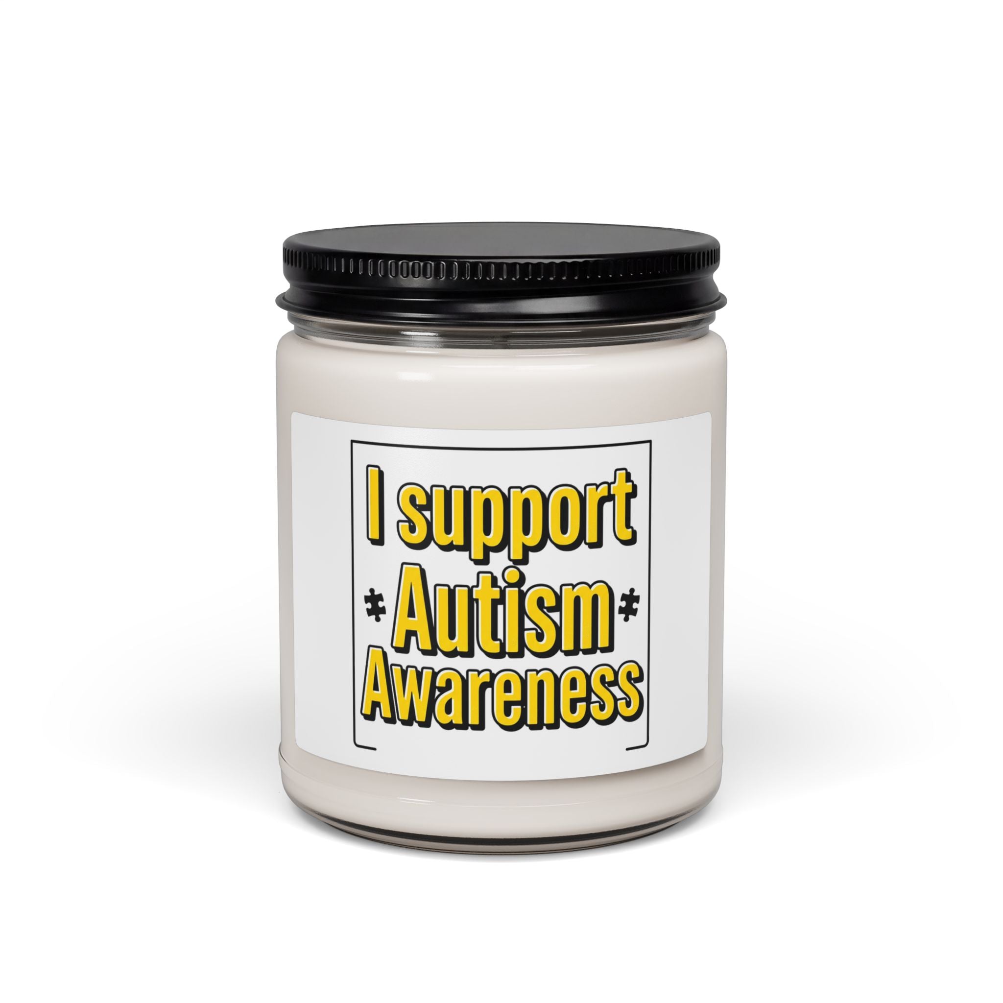 Affirming Autistic Pride Soy Candle | Neurodiversity, Sensory-Friendly