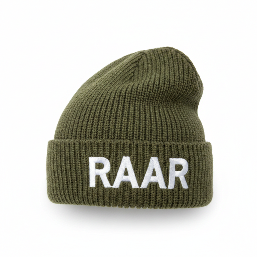 RAAR Olive Green Beanie
