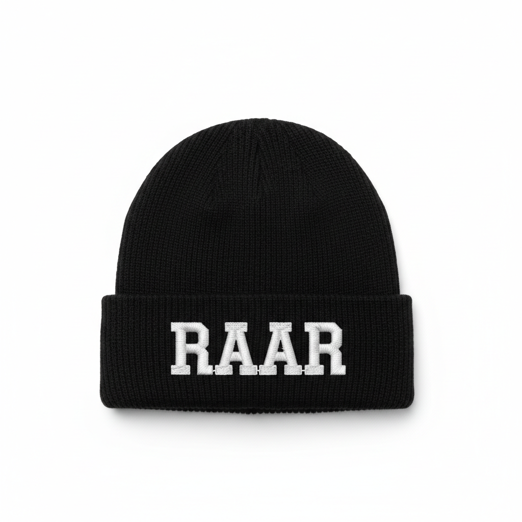 RAAR Black Beanie
