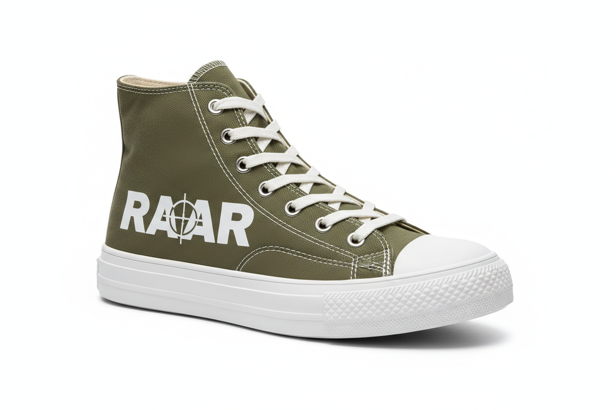 RAAR High-Top Sneaker - Olive