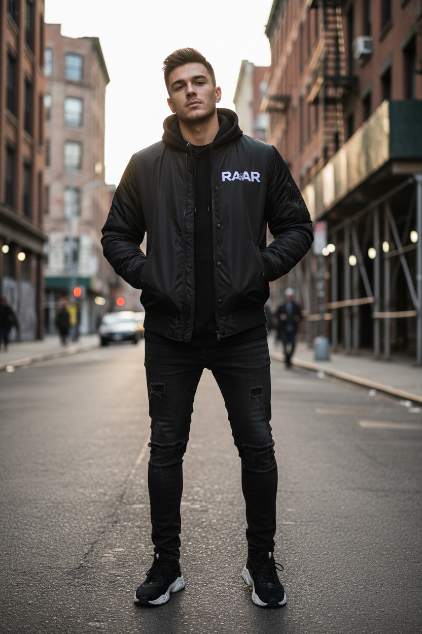 RAAR Bomber Jacket - Lifestyle Shot
