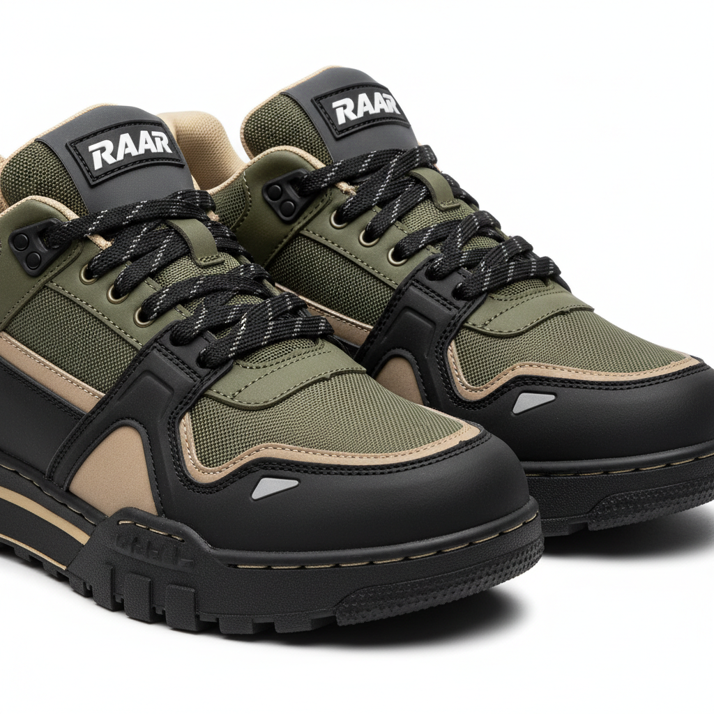 RAAR Low Sneakers – Men with RAAR on tongue